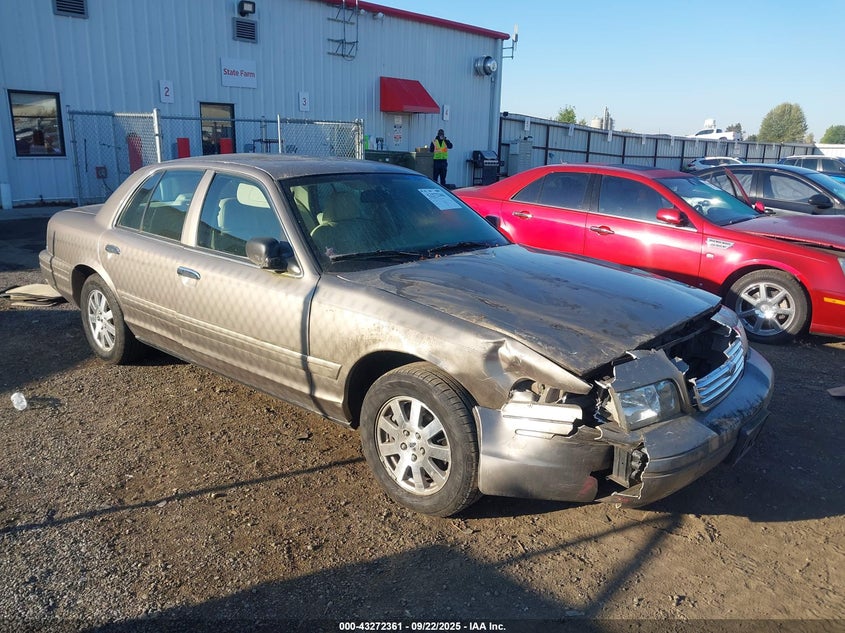 2006 Ford Crown Victoria Lx/Lx Sport beige sedan gasoline 2FAFP74W66X123119 photo #1