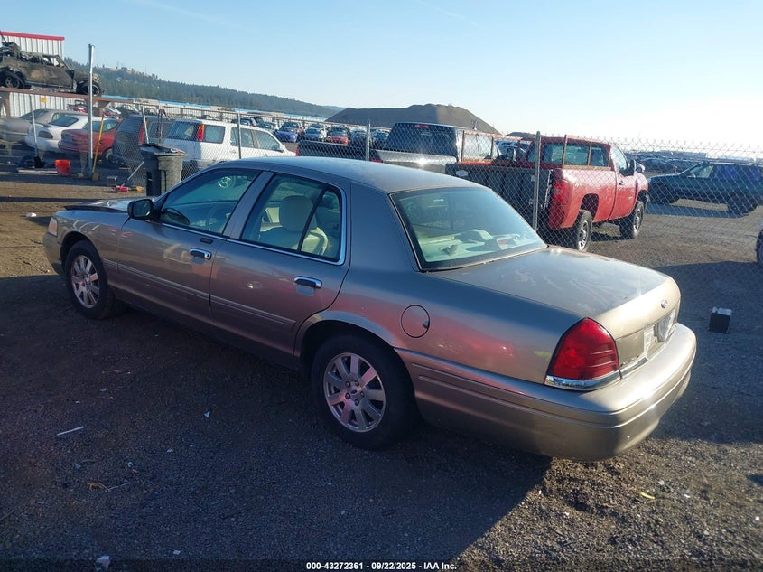 2006 Ford Crown Victoria Lx/Lx Sport beige sedan gasoline 2FAFP74W66X123119 photo #4