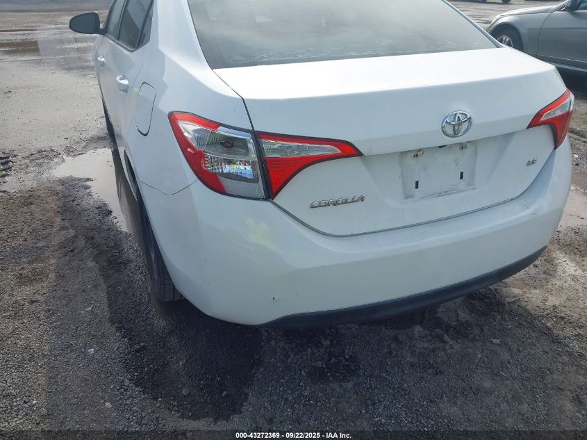 2014 Toyota Corolla Le VIN: 5YFBURHE5EP144528 Lot: 43272369