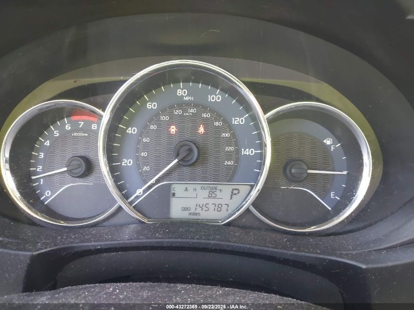 2014 Toyota Corolla Le VIN: 5YFBURHE5EP144528 Lot: 43272369