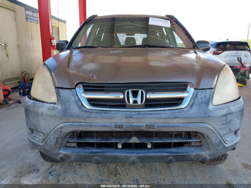 2002 Honda Cr-V Lx VIN: JHLRD68452C005446 Lot: 43272370