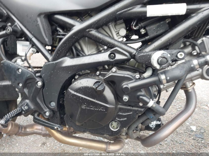 2019 Suzuki Sv650 A/X VIN: JS1VP55BXK7100961 Lot: 43272386