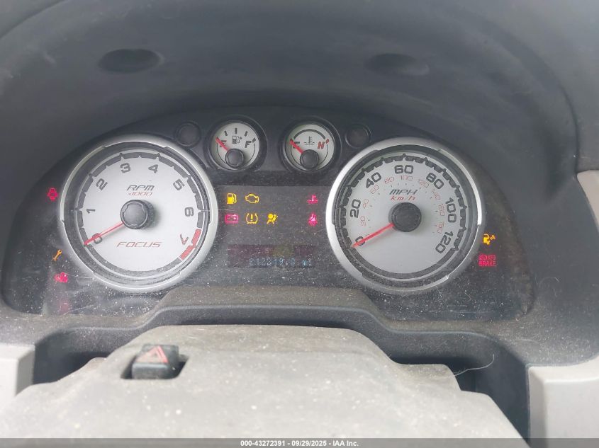 2008 Ford Focus Se/Ses VIN: 1FAHP35N98W221373 Lot: 43272391