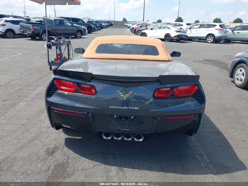 2014 Chevrolet Corvette Stingray VIN: 1G1YF3D75E5119613 Lot: 43272443