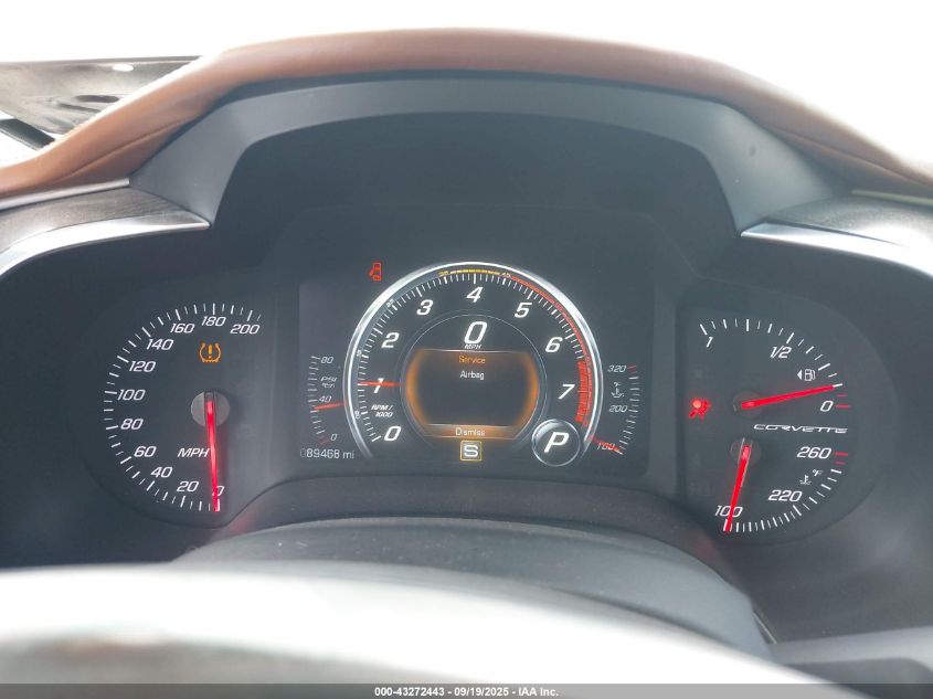 2014 Chevrolet Corvette Stingray VIN: 1G1YF3D75E5119613 Lot: 43272443