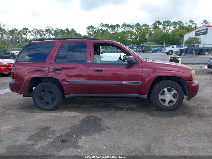 2004 Chevrolet Trailblazer Ls VIN: 1GNDS13S142256678 Lot: 43272445