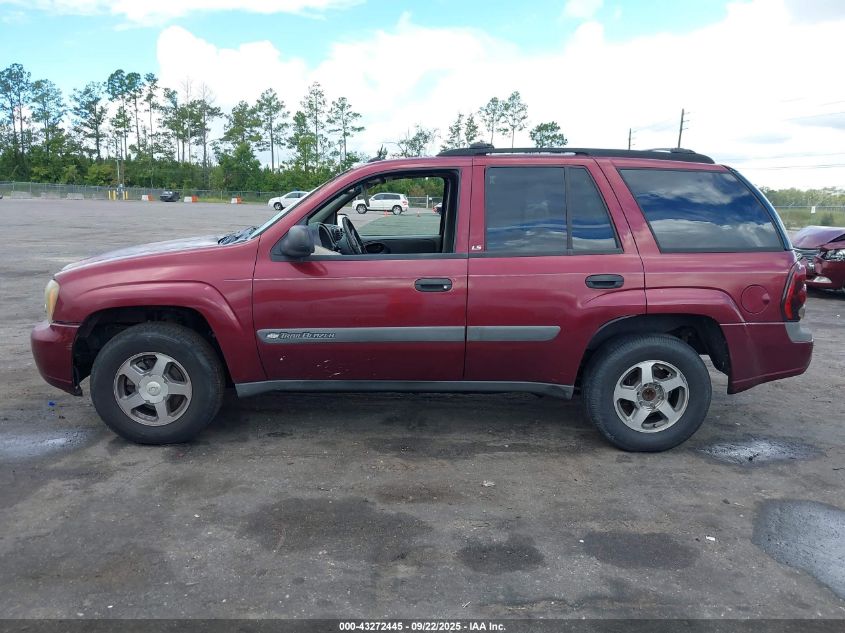 2004 Chevrolet Trailblazer Ls VIN: 1GNDS13S142256678 Lot: 43272445