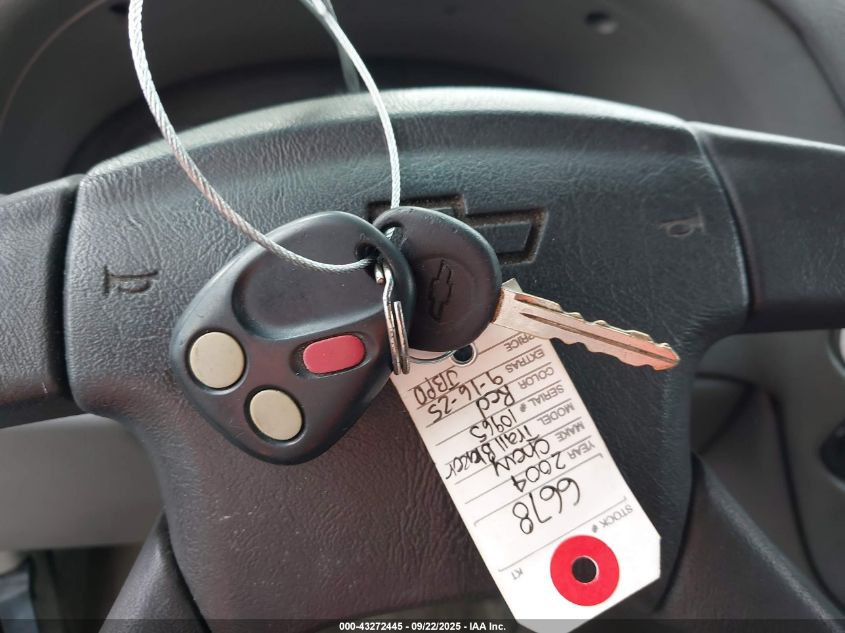 2004 Chevrolet Trailblazer Ls VIN: 1GNDS13S142256678 Lot: 43272445