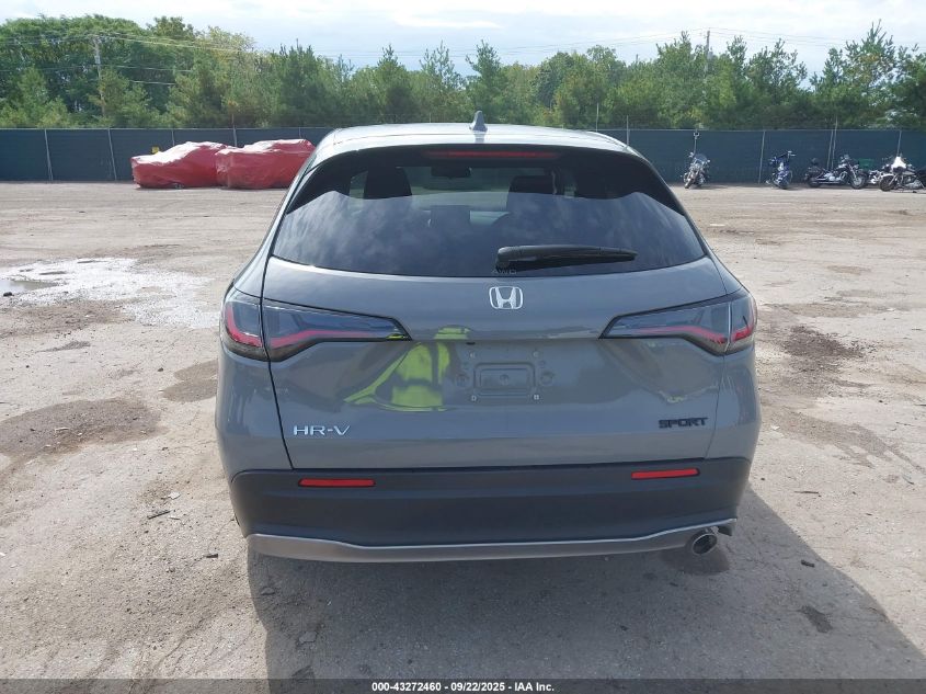 2025 Honda Hr-V Awd Sport VIN: 3CZRZ2H51SM751742 Lot: 43272460