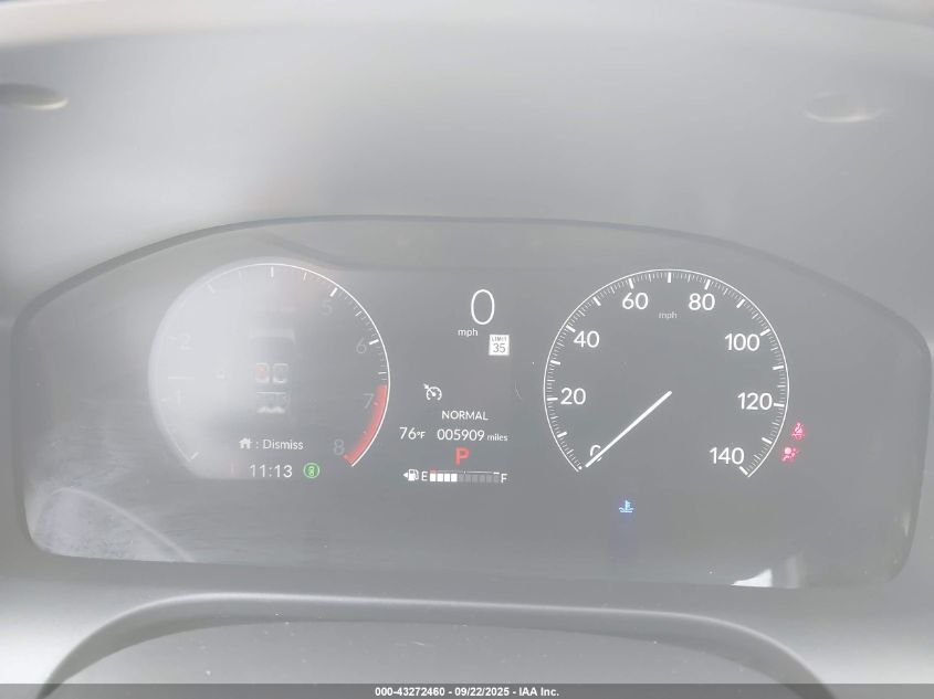 2025 Honda Hr-V Awd Sport VIN: 3CZRZ2H51SM751742 Lot: 43272460