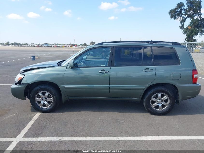 2004 Toyota Highlander V6 VIN: JTEEP21A840055396 Lot: 43272496