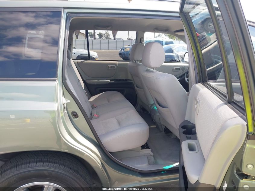 2004 Toyota Highlander V6 VIN: JTEEP21A840055396 Lot: 43272496