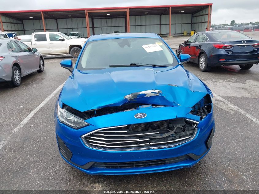 2020 Ford Fusion Se VIN: 3FA6P0T92LR202624 Lot: 43272503