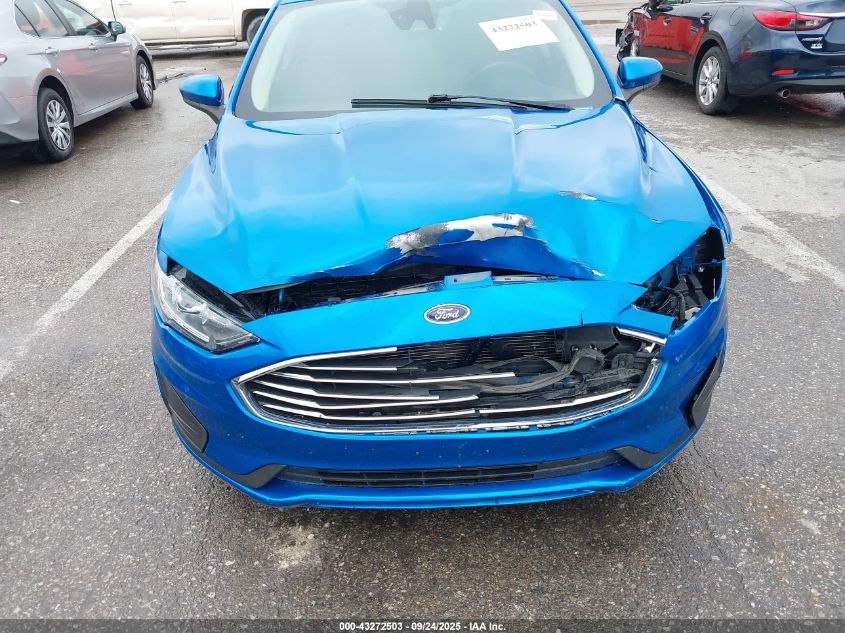 2020 Ford Fusion Se VIN: 3FA6P0T92LR202624 Lot: 43272503