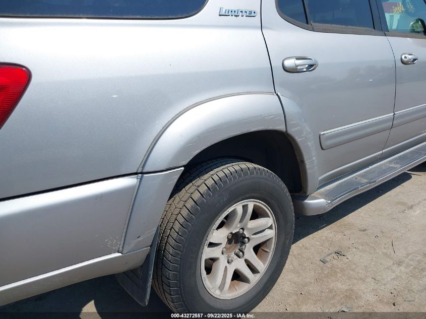 2004 Toyota Sequoia Limited V8 VIN: 5TDBT48A64S228284 Lot: 43272557