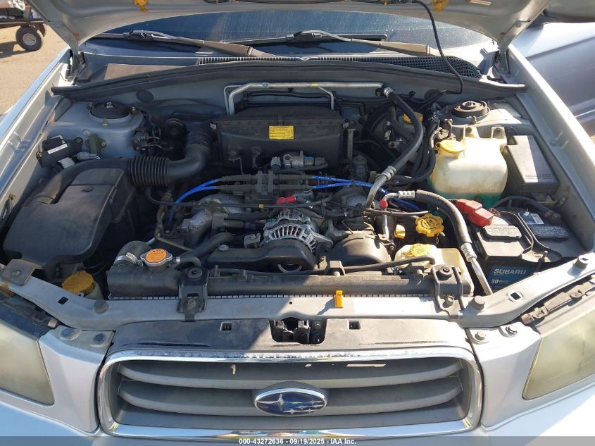 2004 Subaru Forester 2.5Xs VIN: JF1SG65684H737545 Lot: 43272636