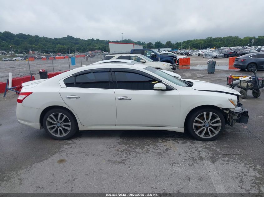 2009 Nissan Maxima 3.5 Sv VIN: 1N4AA51E99C818806 Lot: 43272643