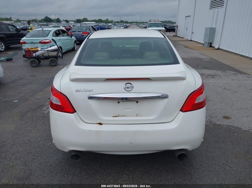 2009 Nissan Maxima 3.5 Sv VIN: 1N4AA51E99C818806 Lot: 43272643