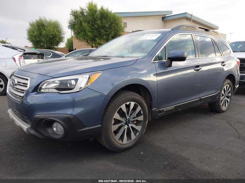 2017 SUBARU OUTBACK 2.5I LIMITED - 4S4BSAKC6H3414891