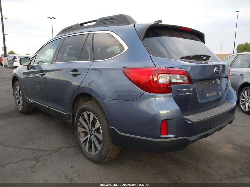 2017 SUBARU OUTBACK 2.5I LIMITED - 4S4BSAKC6H3414891