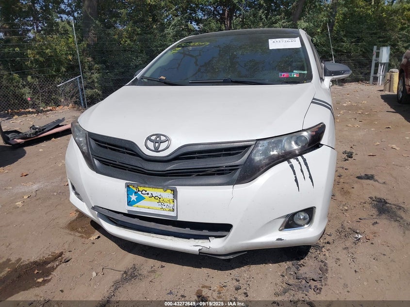 2013 TOYOTA VENZA XLE V6 4T3ZK3BB3DU055688