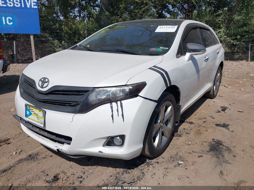 2013 TOYOTA VENZA XLE V6 4T3ZK3BB3DU055688