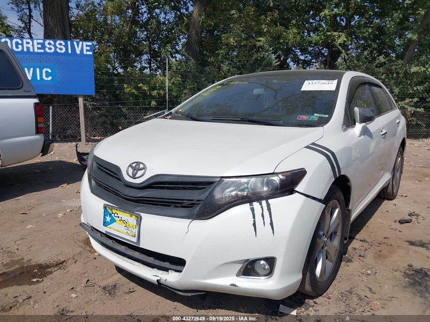 2013 TOYOTA VENZA XLE V6 4T3ZK3BB3DU055688