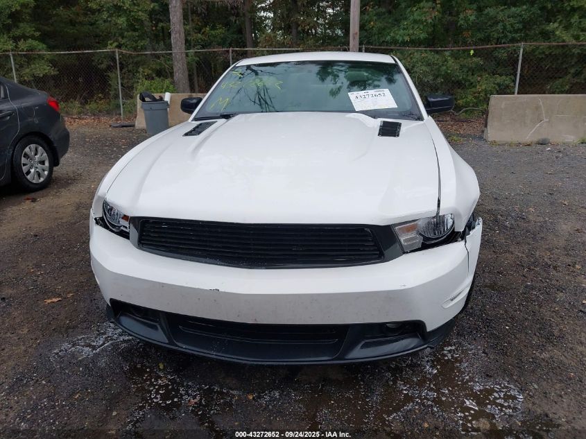 2012 Ford Mustang V6 VIN: 1ZVBP8AMXC5246806 Lot: 43272652