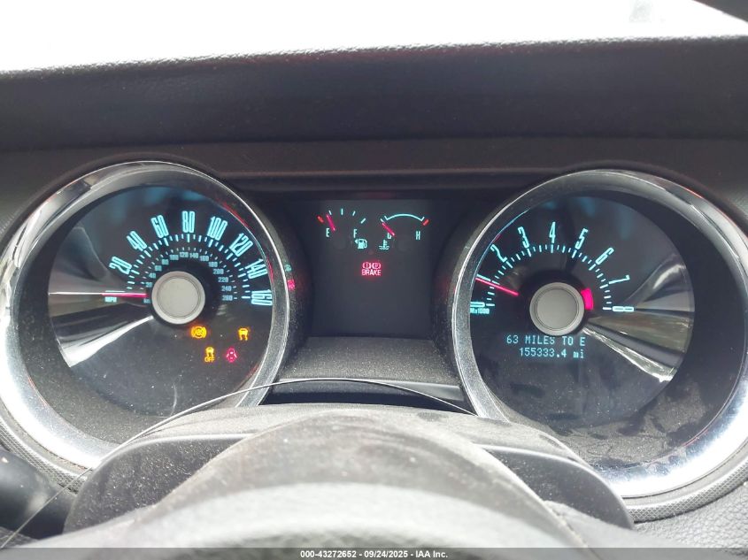 2012 Ford Mustang V6 VIN: 1ZVBP8AMXC5246806 Lot: 43272652