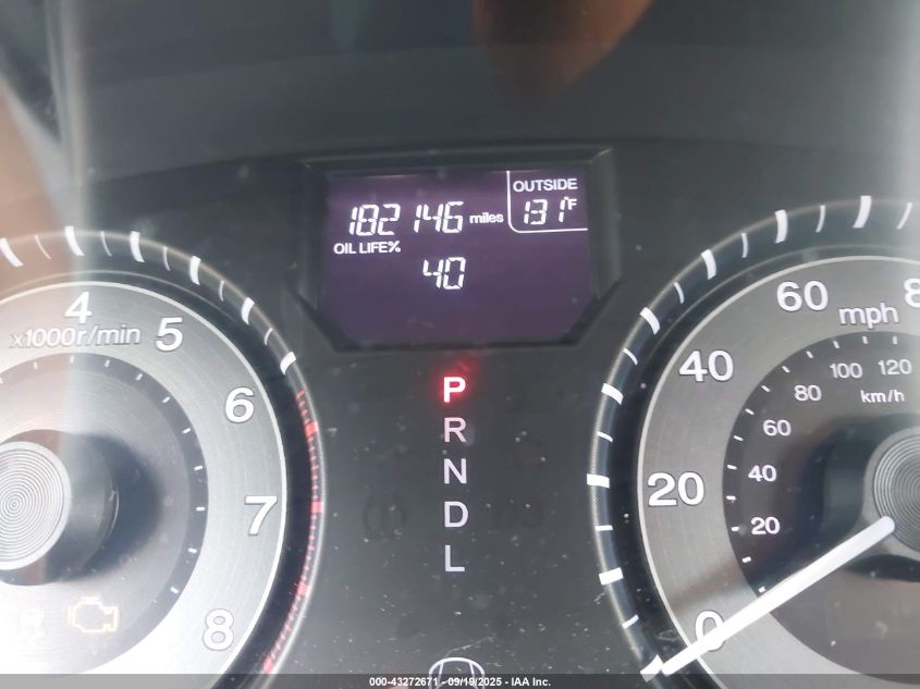 2011 Honda Odyssey Ex-L VIN: 5FNRL5H68BB004967 Lot: 43272671