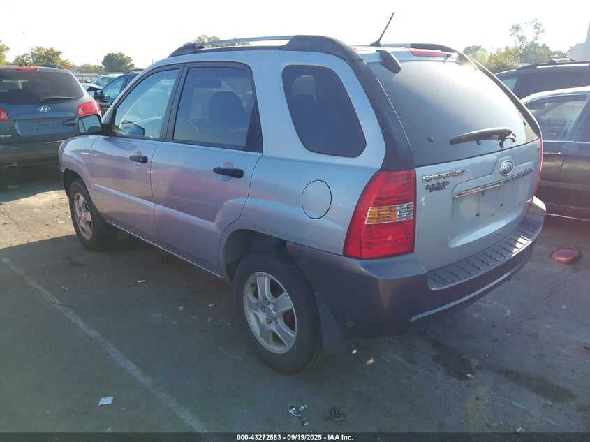 KNDJF724177431394 2007 KIA SPORTAGE photo no. 3