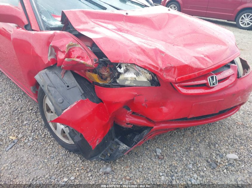 2003 Honda Civic Ex VIN: 1HGEM22943L086340 Lot: 43272702