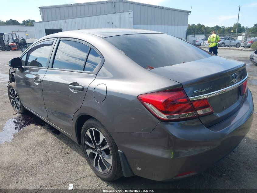 2013 Honda Civic Ex VIN: 2HGFB2F85DH536586 Lot: 43272729