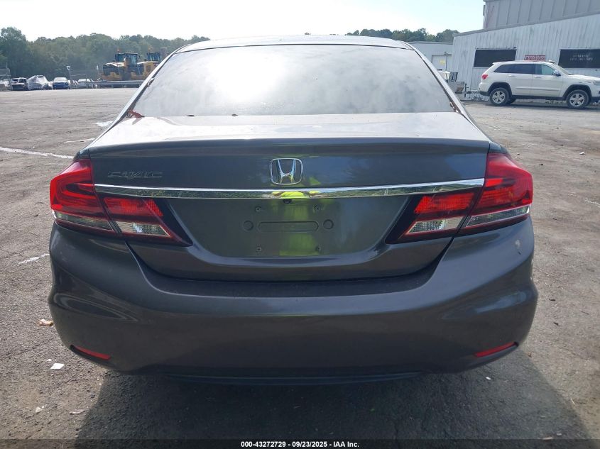 2013 Honda Civic Ex VIN: 2HGFB2F85DH536586 Lot: 43272729