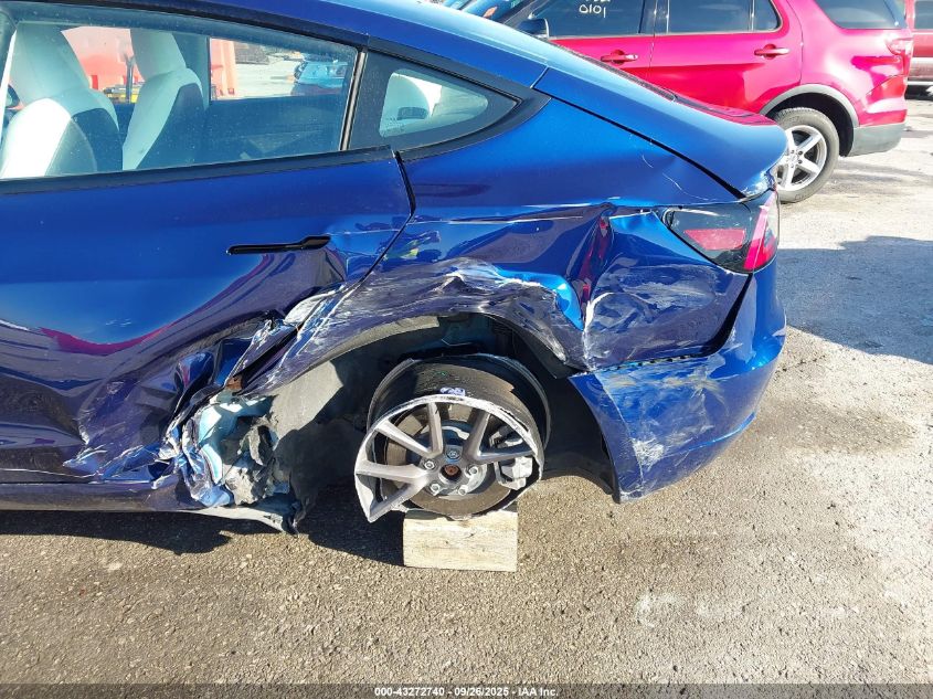 2023 Tesla Model 3 Rear-Wheel Drive VIN: 5YJ3E1EA9PF638118 Lot: 43272740