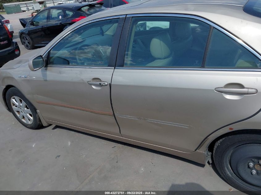 2009 Toyota Camry Hybrid VIN: 4T1BB46K99U105494 Lot: 43272751