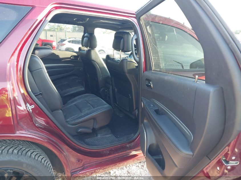 2020 Dodge Durango R/T Awd VIN: 1C4SDJCT7LC382930 Lot: 43272769