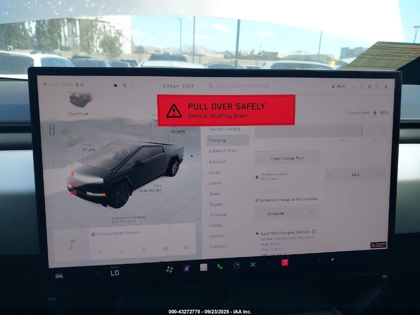 2024 Tesla Cybertruck All-Wheel Drive VIN: 7G2CEHED8RA047875 Lot: 43272778