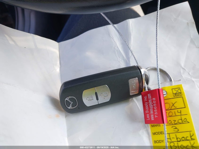 2014 Mazda Mazda3 I Touring VIN: JM1BM1L7XE1100698 Lot: 43272811