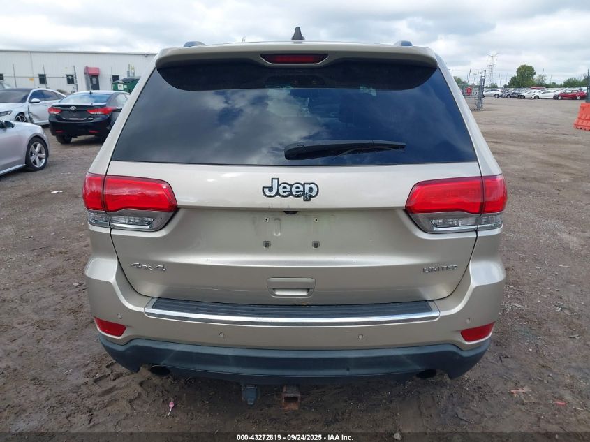 2014 Jeep Grand Cherokee Limited VIN: 1C4RJFBTXEC334167 Lot: 43272819