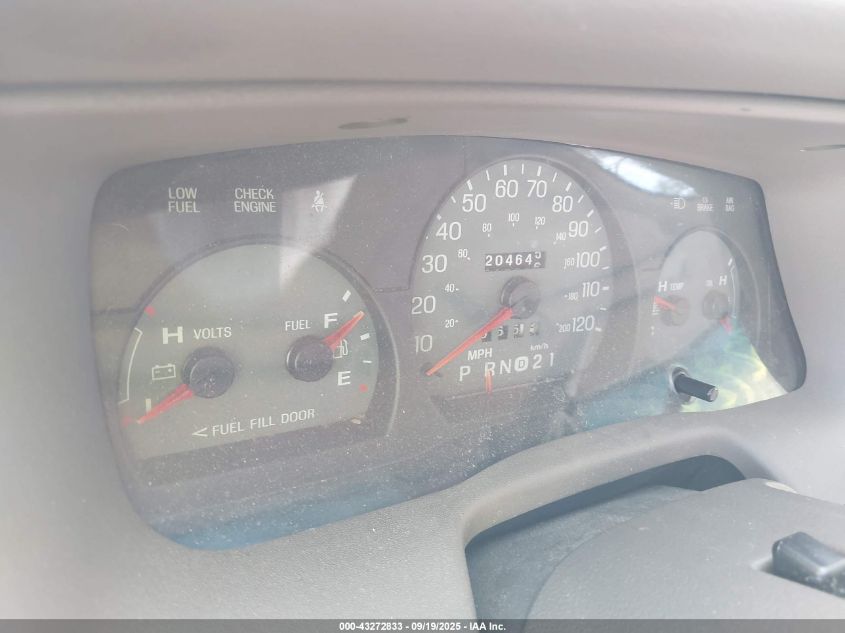 2001 Mercury Grand Marquis Gs VIN: 2MEFM74W71X616446 Lot: 43272833