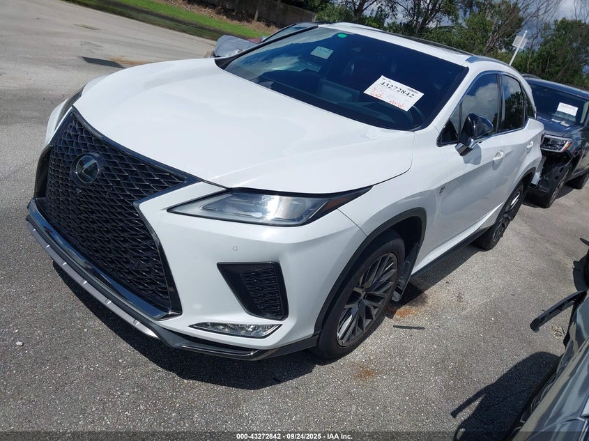 Vin: 2t2yzmda2nc358096, lot: 43767426, lexus rx 350 f sport handling 20222