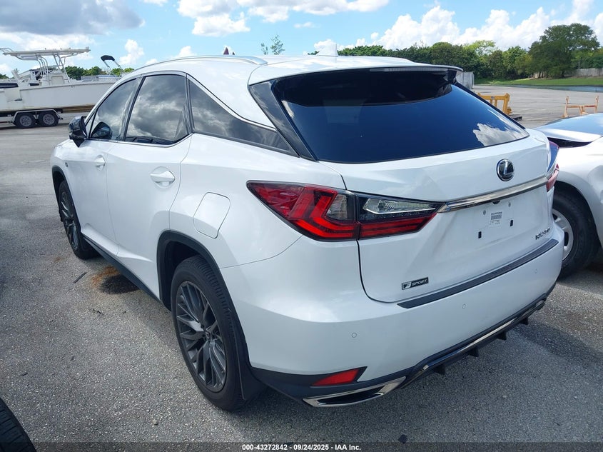 Vin: 2t2yzmda2nc358096, lot: 43767426, lexus rx 350 f sport handling 20223