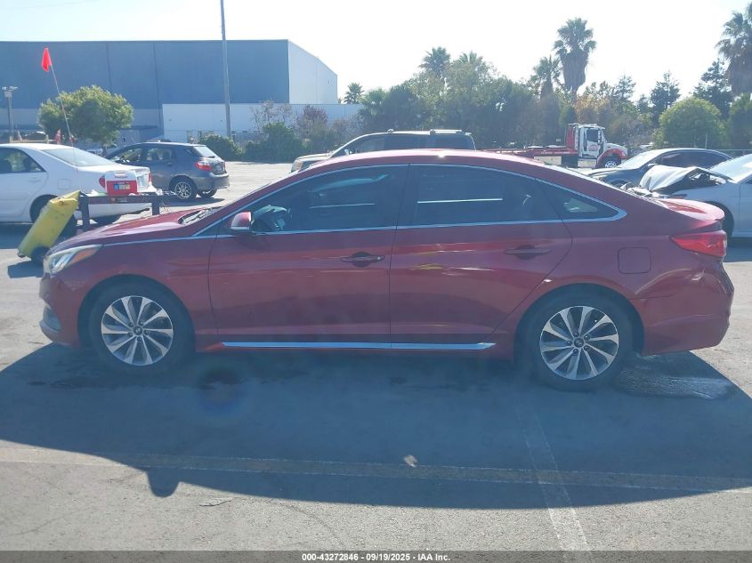 2016 Hyundai Sonata Sport VIN: 5NPE34AF0GH325011 Lot: 43272846