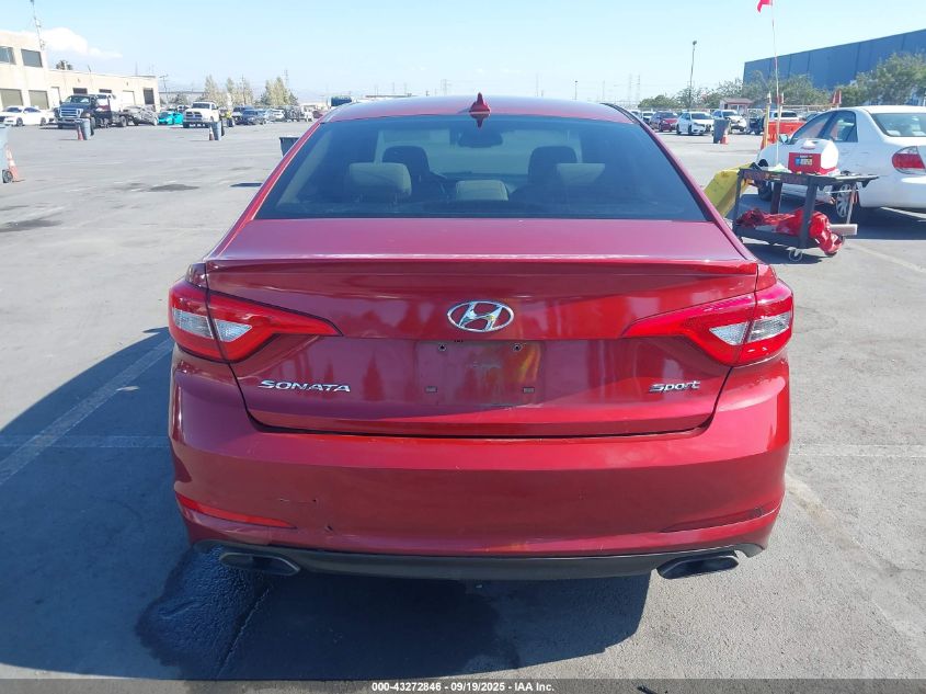 2016 Hyundai Sonata Sport VIN: 5NPE34AF0GH325011 Lot: 43272846