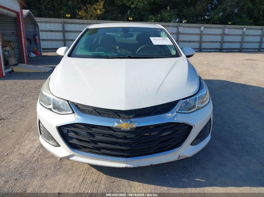 2019 Chevrolet Cruze Cvt (Fleet Orders Only) VIN: 1G1BJ5SM2K7104169 Lot: 43272855