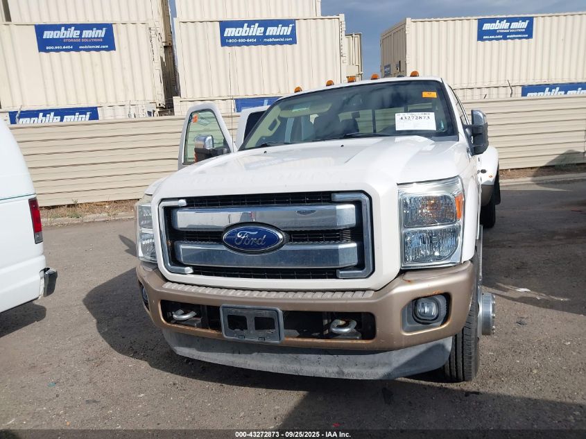 2012 Ford F-350 Lariat VIN: 1FT8W3DT5CEA39892 Lot: 43272873