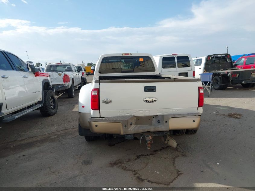 2012 Ford F-350 Lariat VIN: 1FT8W3DT5CEA39892 Lot: 43272873