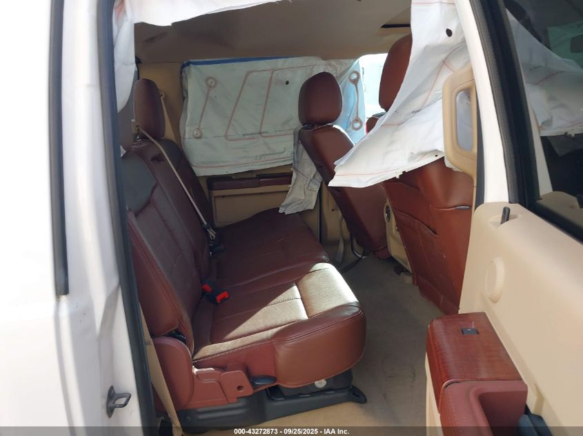 2012 Ford F-350 Lariat VIN: 1FT8W3DT5CEA39892 Lot: 43272873