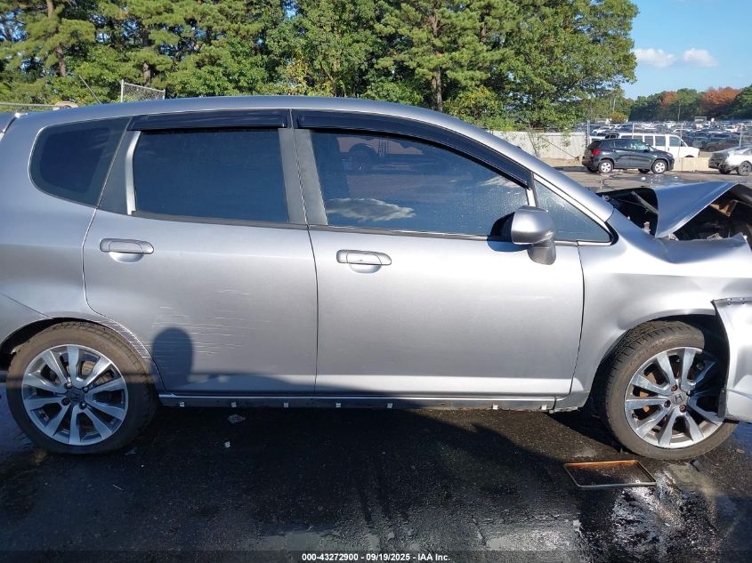 2008 Honda Fit Sport VIN: JHMGD37688S039741 Lot: 43272900